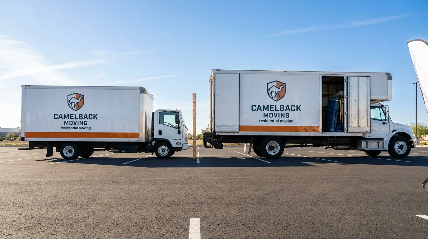 Moving truck size capacity guide in New York City